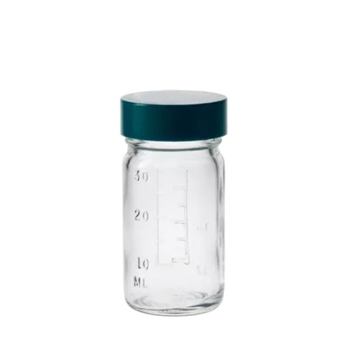  [유리초자] 30 ml 눈금 광구병 30 ml Graduated Wide Mouth Bottle