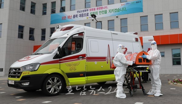  전남도, 2024년 지능형응급의료시스템(AI앰뷸런스)으로 응급상황 발생 시 치료 골든타임 확보