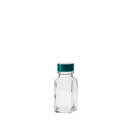  [유리초자] 30 ml 사각 광구병 30 ml Wide Mouth Square Bottle
