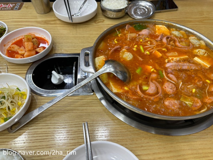  뻐꾸기 부대찌개 :: 가성비 좋은 안양 부대찌개 맛집 내돈내산 후기