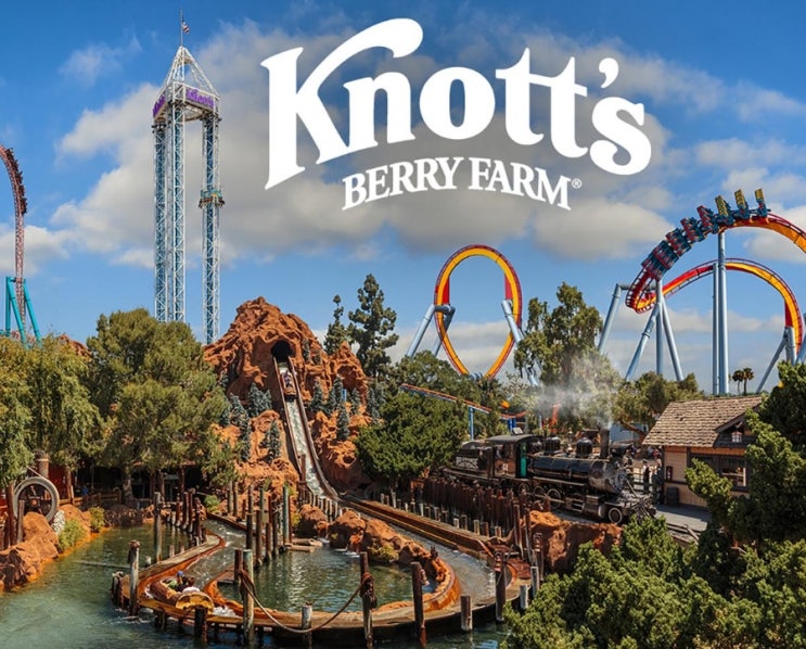  스누피 스토어와 90도 롤러코스터가 공존하는 넛츠베리팜 (Knott's Berry Farm) 강추 후기 ㅣ할인 꿀팁 / 놀이기구 추천 / 미국 LA 여행