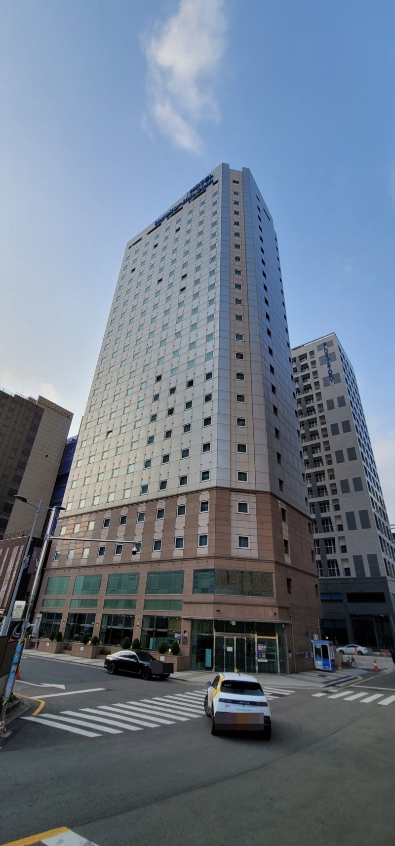 부산 해운대해수욕장 가성비 호텔 토요코인 해운대2 바다뷰 디럭스트윈룸 대만족 후기 : 네이버 블로그