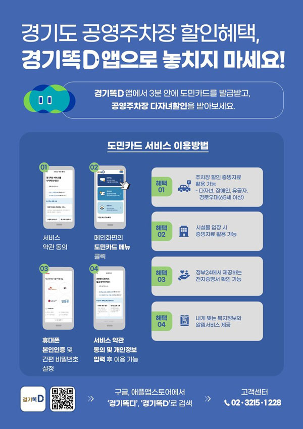경기도민카드? 경기똑디 (공영주차장할인. 2자녀 다둥이) 경기도민카드? 경기똑디 (공영주차장할인. 2자녀 다둥이)