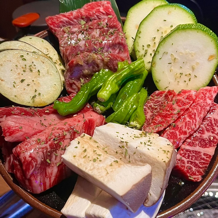  성수동 맛집 야끼니꾸 전문점 호루몬규상 @야끼니꾸3종, 우설, 닭목살