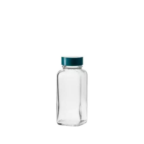  [유리초자] 60ml 사각 광구병 60 ml Wide Mouth Square Bottle