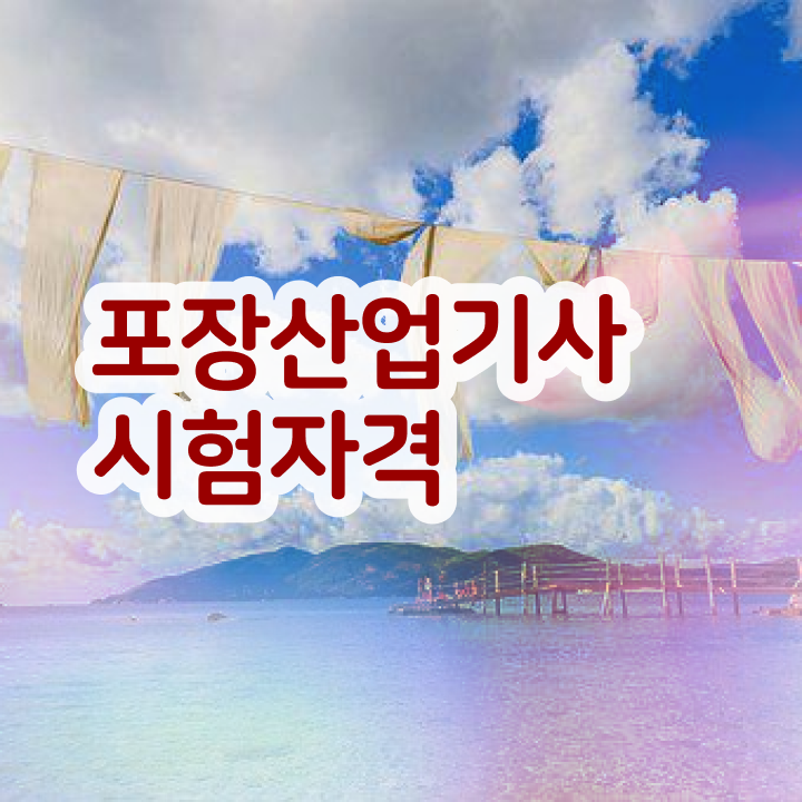  포장산업기사 응시요건 포장산업기사 취득 후기 6개월만에