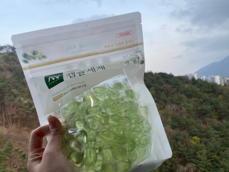  숲속향 캡슐세제추천 노마인드 포우디