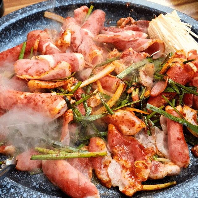  첨단고기집 느그집 오리대패불고기 갓성비 맛집