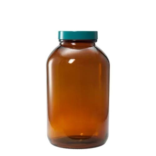  [유리초자] 480 ml 엠버 광구 패커 480 ml Amber Wide Mouth Packer