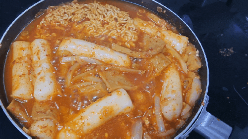  국내산 가래떡 신사임당 떡 추천 간단한 라볶이 레시피 만들기
