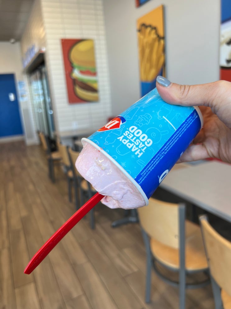  캐나다 데어리퀸 Dairy Queen 아이스크림 맛집 DQ 추천메뉴