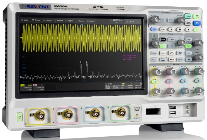  SIGLENT, 시글런트, 시그런트, 디지털오실로스코프, 1GHz ~ 5GSa/S,SDS5032X,SDS5034X, SDS5052X,SDS5054X,SDS5102X,SDS5104X