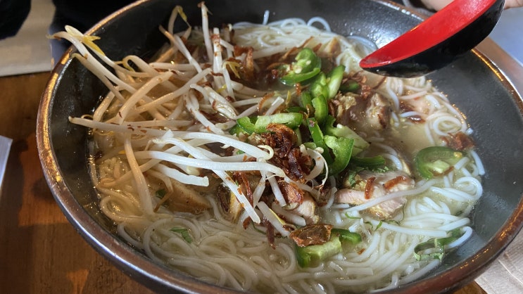  [San Francisco] 샌프란시스코 한복판에서 치킨 쌀국수가 10$! 최강의 가성비 맛집 Asian box