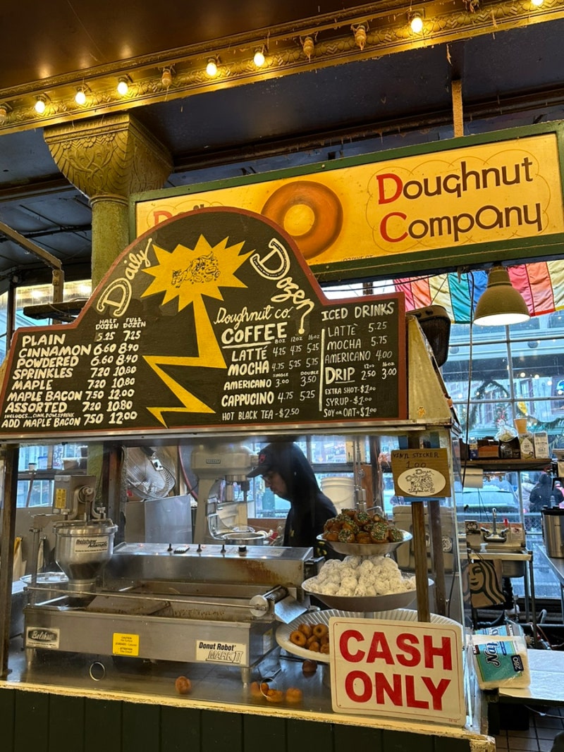 시애틀여행코스 추천 🇺🇸 파이크 플레이스 마켓 + 껌벽 : 네이버 블로그