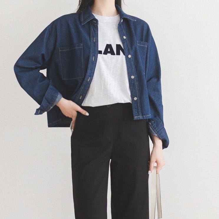  봄, 가을 필수템! 데님 자켓으로 완성하는 시크한 캐주얼룩