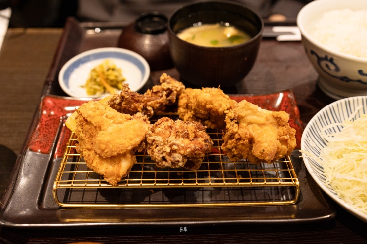 [일본] 인생 가라아게 먹었던 후쿠오카 텐진역 맛집 하마카츠