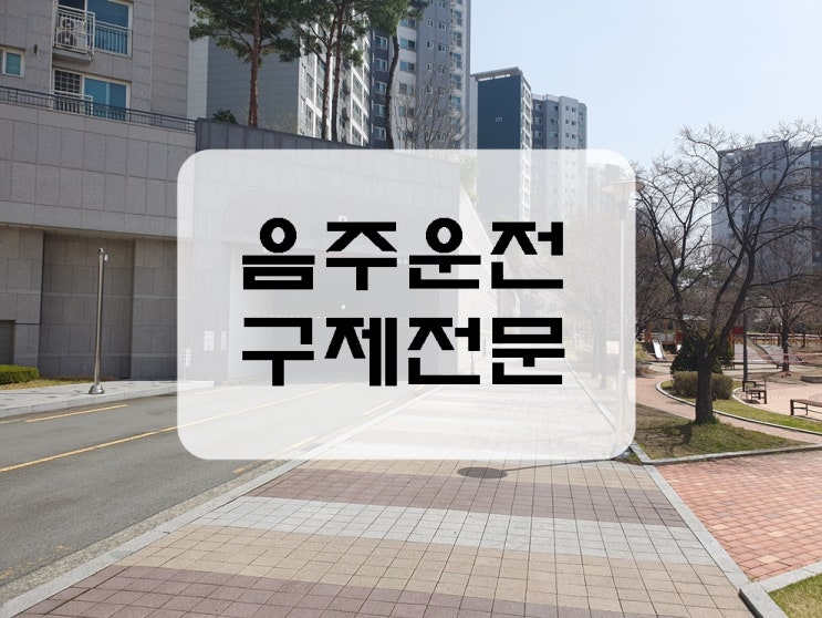  충주 음주운전 행정사 전문 업무가 중요한 이유
