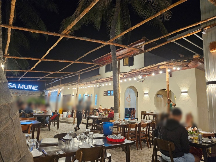  무이네 해산물 로컬 맛집 보케거리 CASA MUINE_바가지없고 깨끗하고 친절, 해산물 메뉴 번역