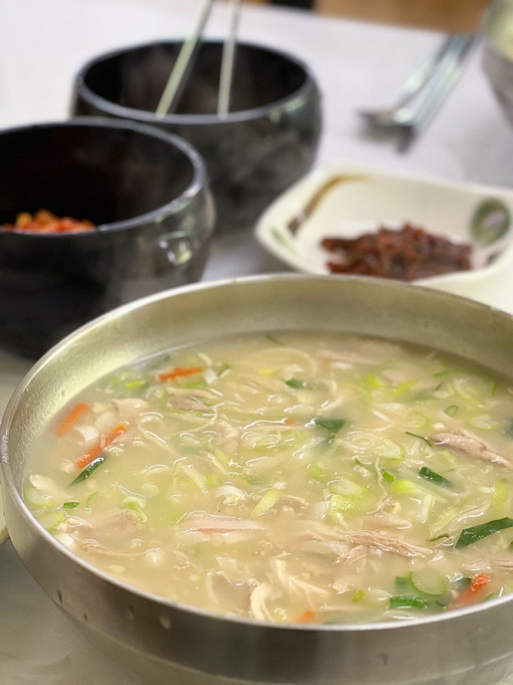  삼척 닭칼국수 다송칼국수 점심에만 맛볼 수 있는 맛집