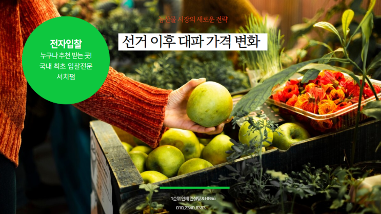  선거 이후 대파 가격 변화: 농산물 시장의 새로운 전략