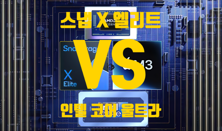 스냅드래곤 X 엘리트 CPU 성능은 인텔 코어 울트라 보다 50% 이상 앞서는 벤치 결과를 보였습니다