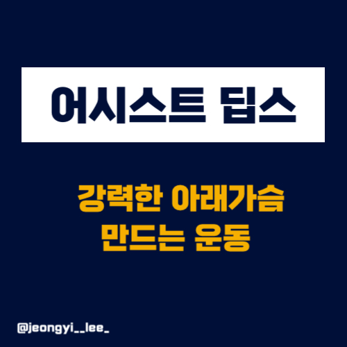  어깨 다치지 않게 딥스 하는 방법 [가슴 운동]