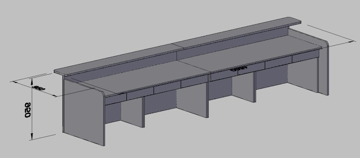  Information Desk _ Reception Desk 인포메이션 데스크