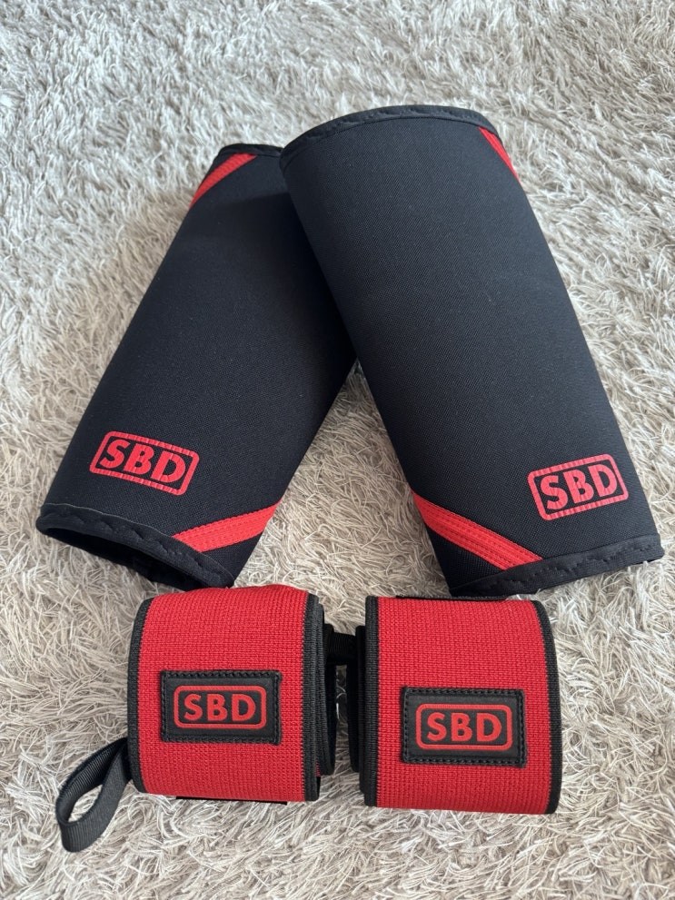  SBD 니슬리브 무릎보호대 OG 7mm 무릎보호대 오리지널