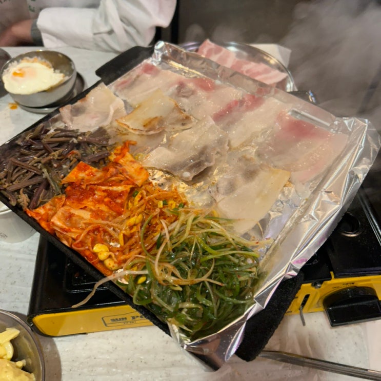  장한평역맛집 맛있게 구어주는 냉삼 영동교집 다녀옴