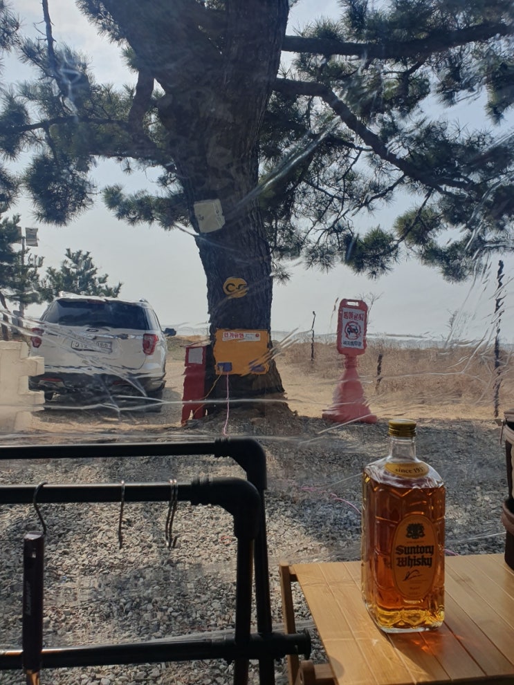 바다와 가까운 대부도 비치캠핑장