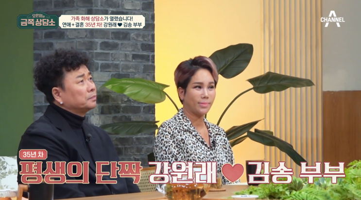 오은영의 금쪽 상담소,<b>강원래 김송</b> 최고난도 고객 부부... 
