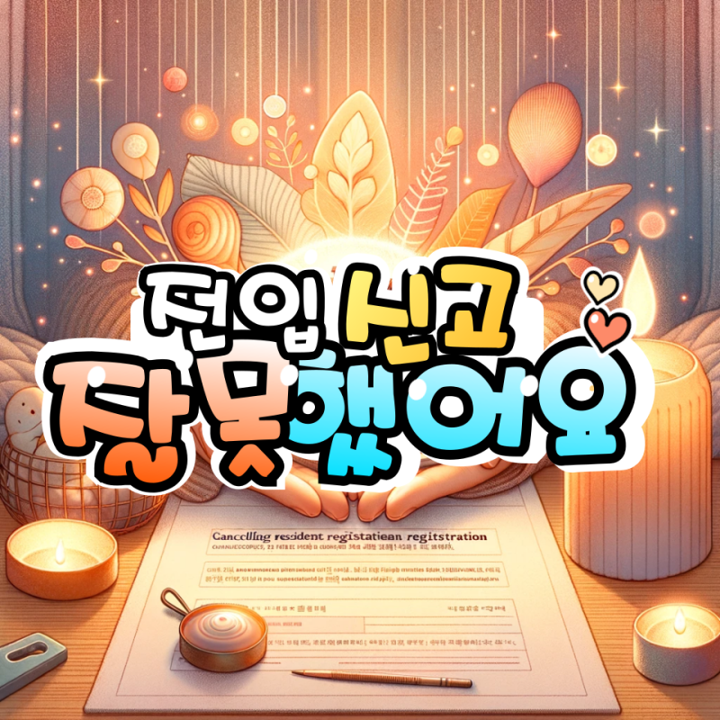 전입신고 잘못했을 때 대처 방법: 취소부터 소급신고까지