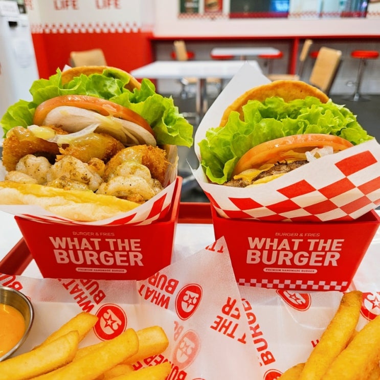  광주 광산구맛집 첨단수제버거 왓더버거 후기