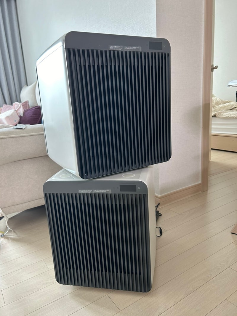 삼성 공기청정기 비스포크 큐브 에어 (AX106CB800SGD) 솔직후기