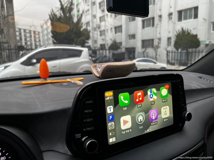 애플 <b>카플레이</b> 어플 android auto <b>모니터</b> 조작 간편해