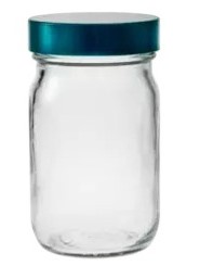 [유리초자] 120 ml 투명 광구 패커 120 ml Clear Wide Mouth Packer