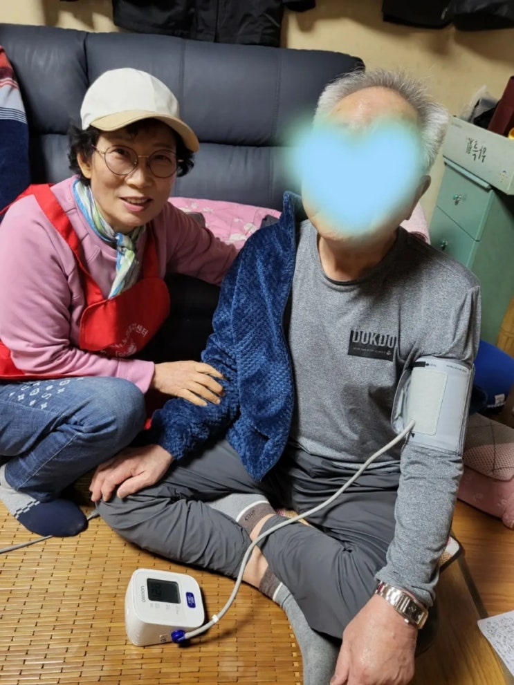  고려노인복지센터 4월 사회복지사 방문
