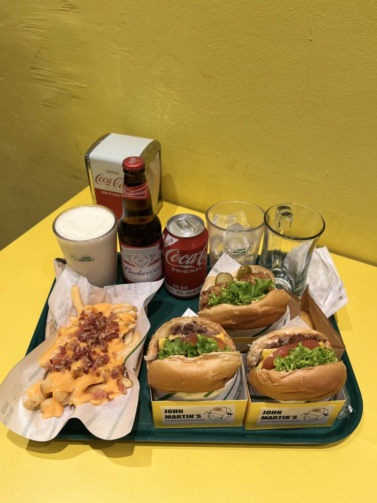  [여수시청맛집] 여수 존마틴버거 수제버거 더블더블 치즈버거 크리스피치킨버거