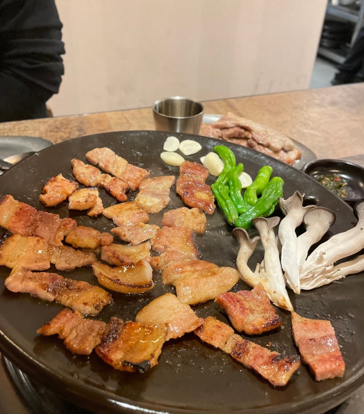  용산역맛집 초벌구이 삼겹살 적토발효구이 단체회식추천