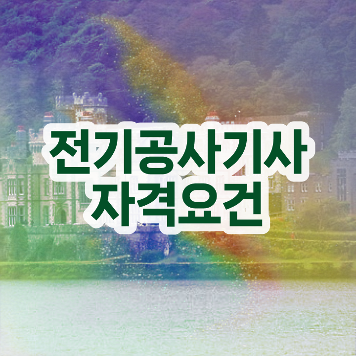  전기공사기사 전망 전기공사기사 자격요건 반년만에 준비