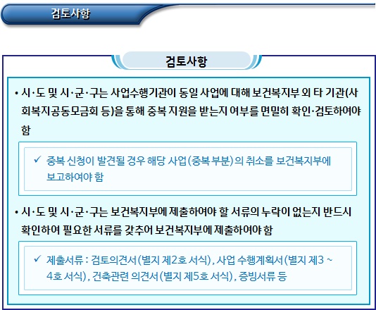 장애인 주간이용시설 지원대상 선정 기준