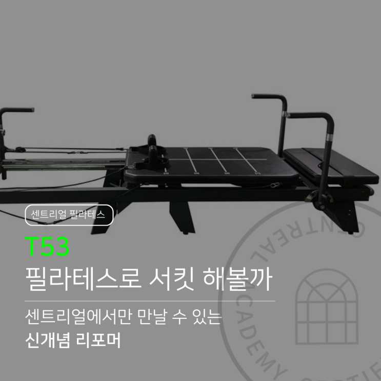  필라테스 다이어트 효과 끝판왕. 센트리얼 필라테스 메이트, T53