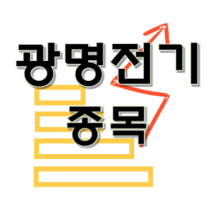  광명전기 - 수배전반 전력 전기 종목 주가 차트 정리