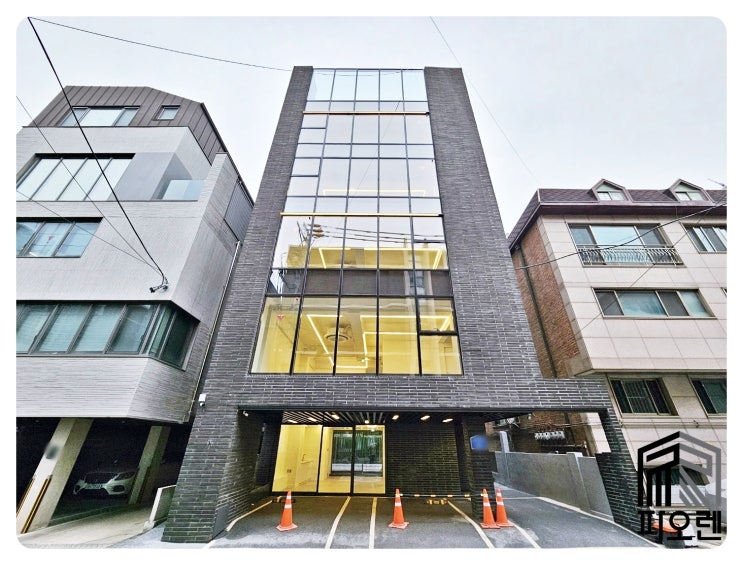  서초동통임대 - 양재역 도보10분, 깔끔한외관, 즉시입주, 전면주차, 연면적 160평, 냉난방기 완비.