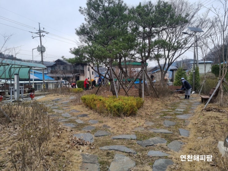  마을공동체활동 연천호랑이배꼽마을 대청소 부역활동