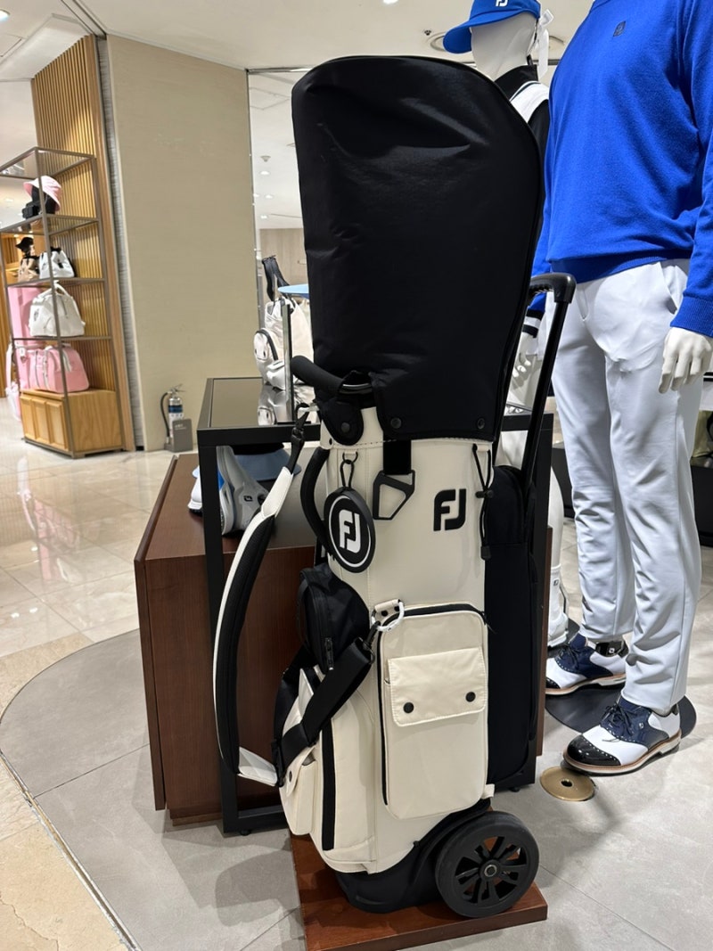 풋조이휠캐디백 기다림끝에 구입