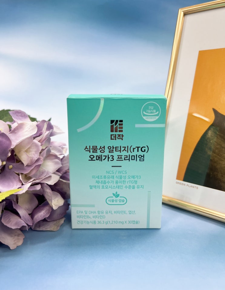  RTG 오메가3 추천 알티지 오메가3 효능 알아보기