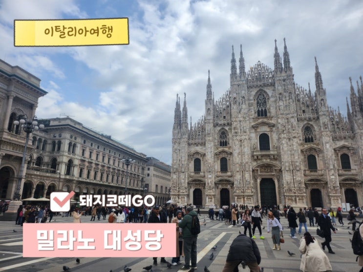  돼지코떼GO_밀라노대성당_밀라노두오모