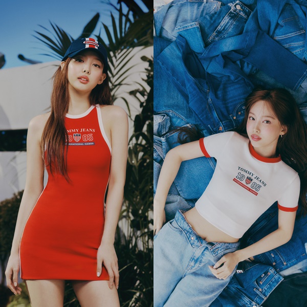 <b>트와이스 나연</b> x 타미 진스... 셋업, 농구 유니폼 <b>스타일링</b>