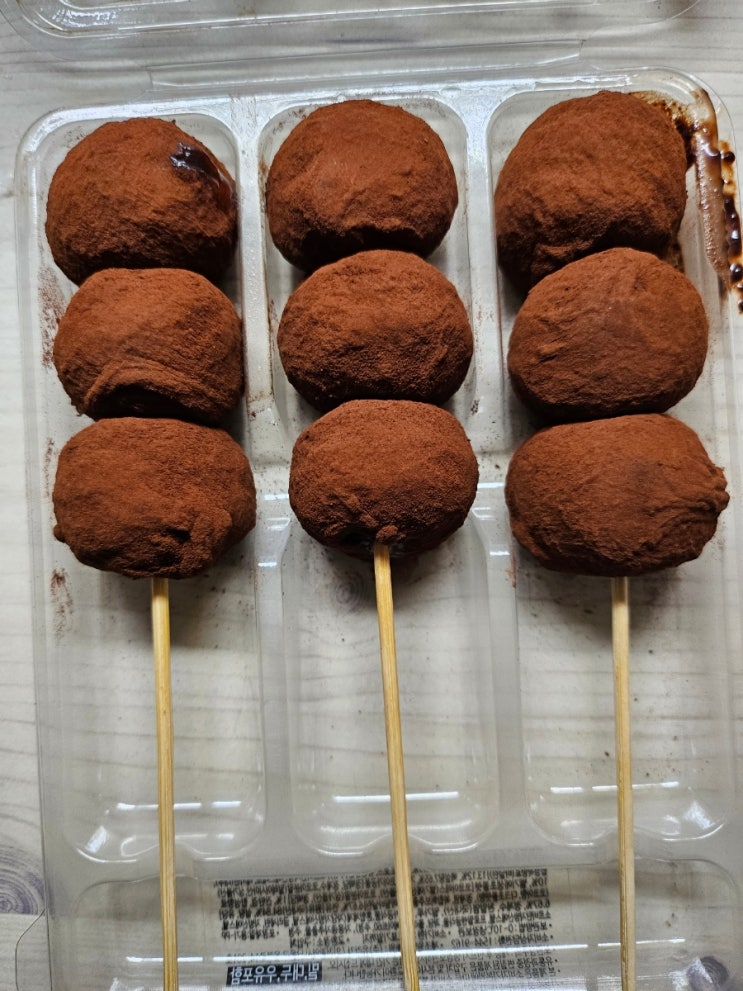  [씨유/디저트]초코찰떡꼬치